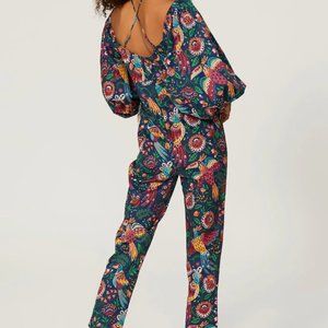 Farm Rio Tropical Birds Jumpsuit